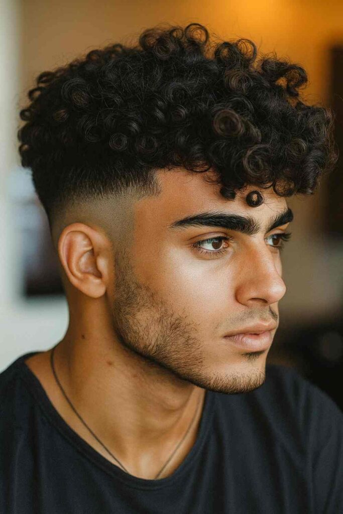 Low Taper Fade Curly Hair 4 Chillline Curly Coaster