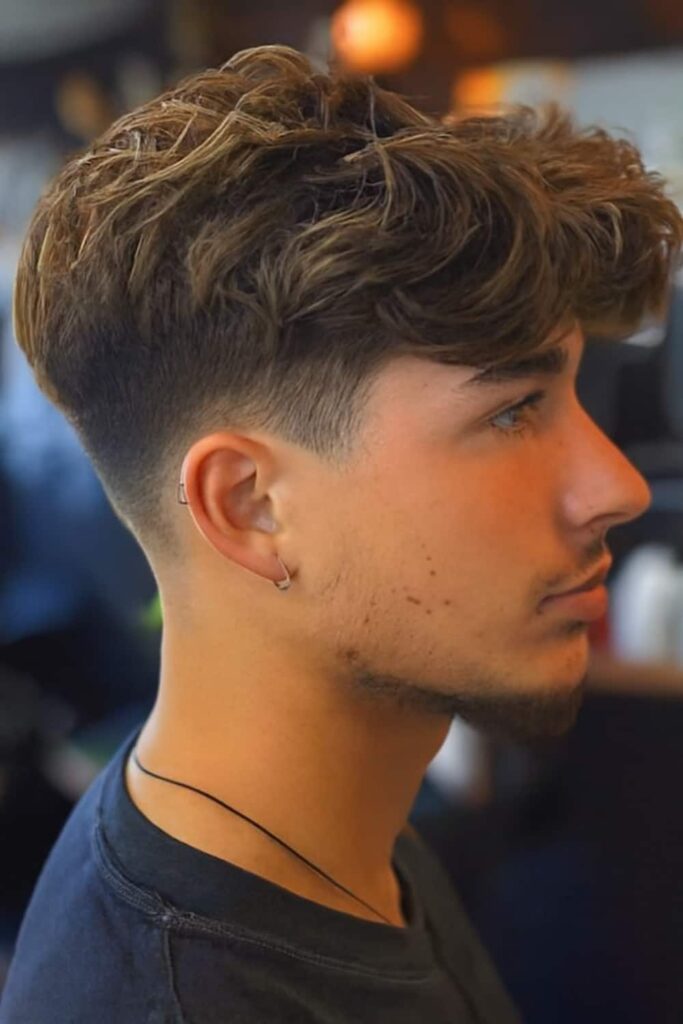 Low Taper Fade for Straight Hair 33 Classy Low Taper Fade with Long Top