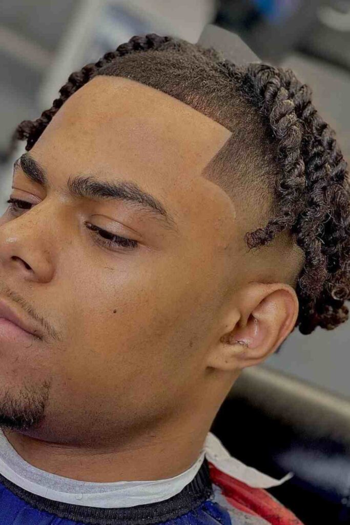 Low Taper Fade for Black Men 5 Clean Taper Fade with Twisted Locs