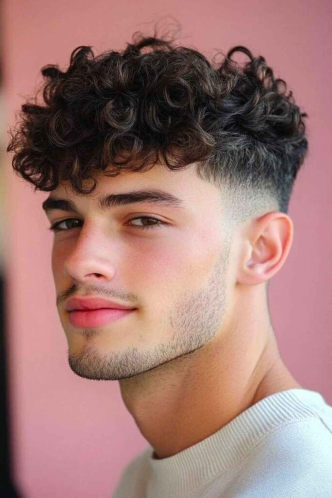Low Taper Fade Curly Hair 11 Echocurl Step Fade