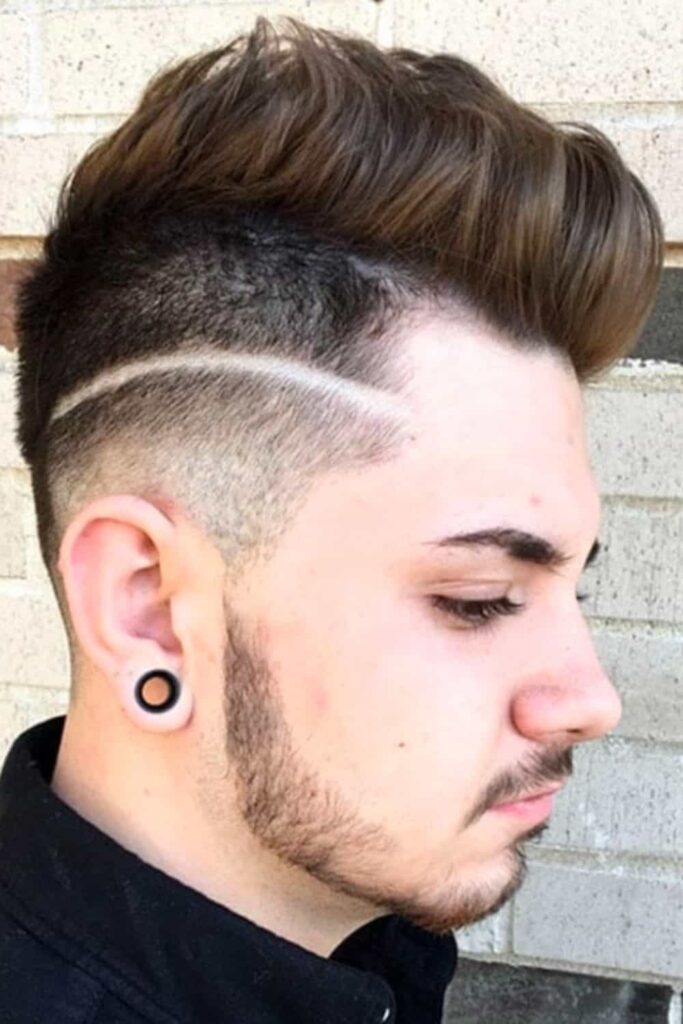 Low Taper Fade for Straight Hair 29 Faux Hawk with Low Taper Fade
