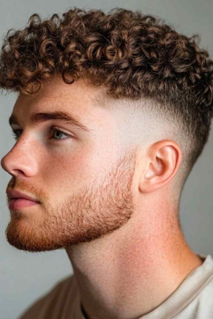 Low Taper Fade Curly Hair 13 Ghost Curl Edge Cascade