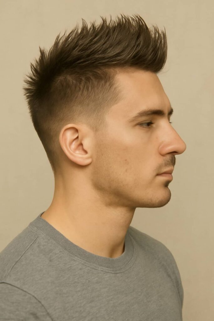 Low Drop Fade 24 Low Drop Fade with Fauxhawk