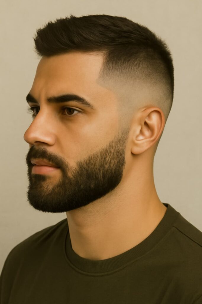 Low Drop Fade 12 Low Drop Skin Fade with Beard