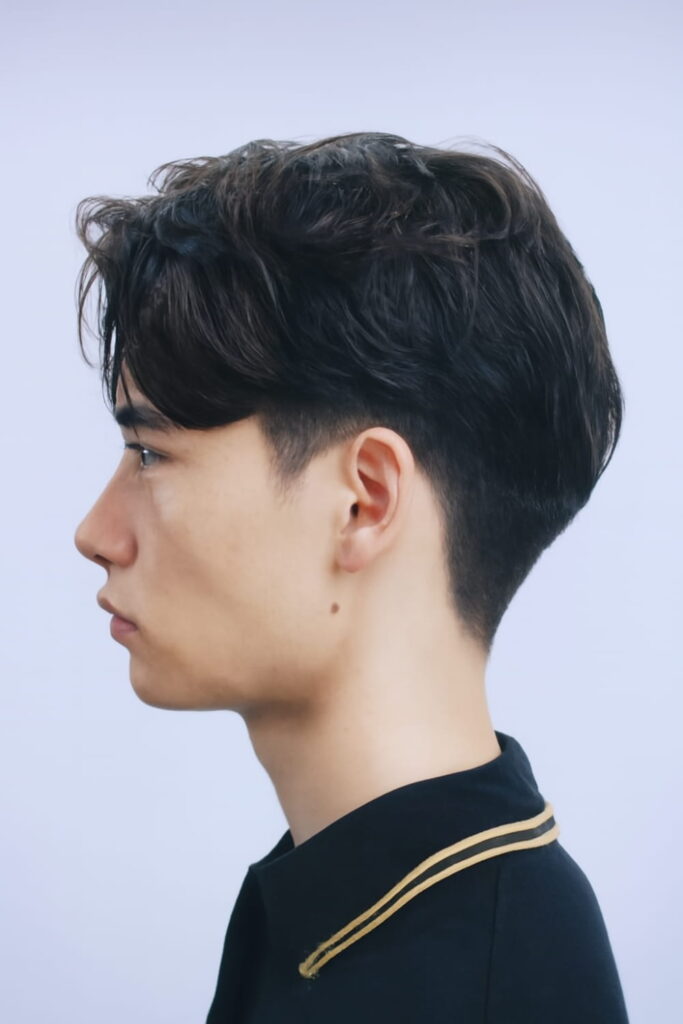 Low Taper Fade Asian