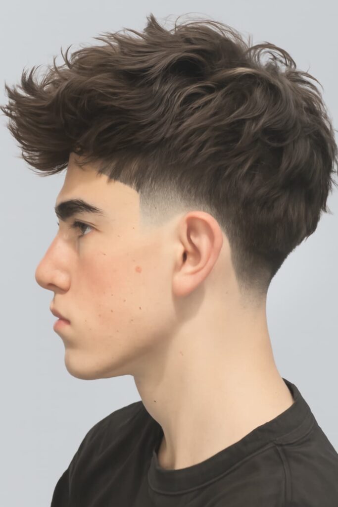 Low Taper Fade Blowout