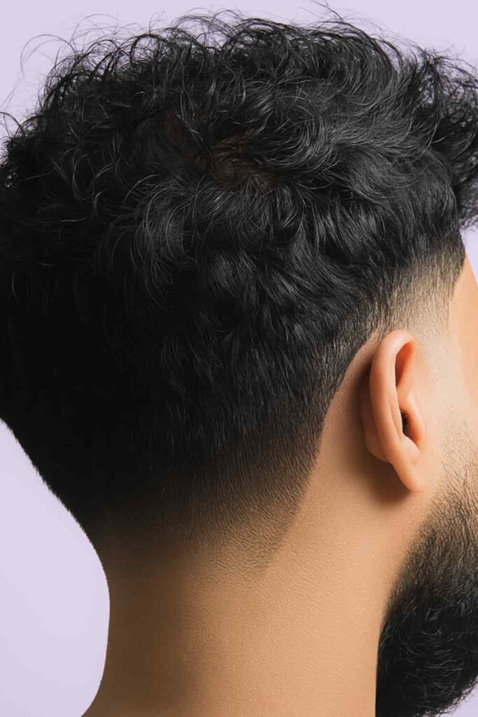 Low Taper Fade Mullet