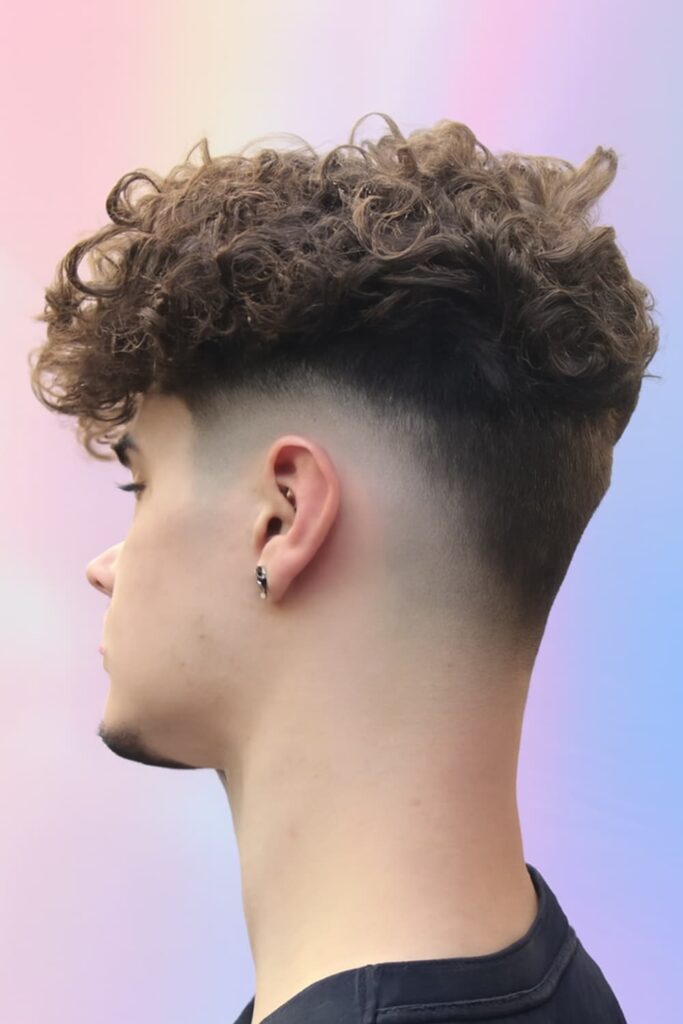 Low Taper Fade Perm