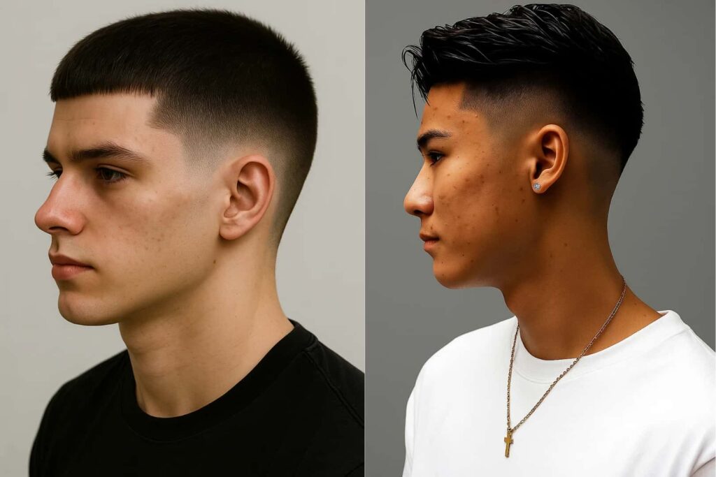 Low Taper Fade vs Fade Haircut