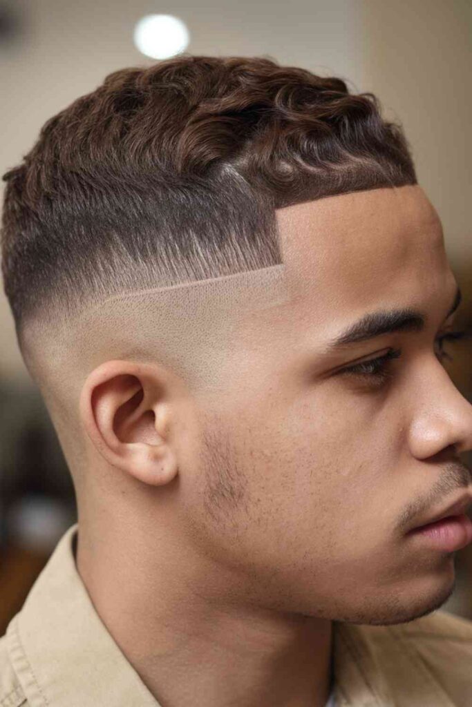 Low Taper Fade for Black Men 12 Low Taper Fade with Edge-Up