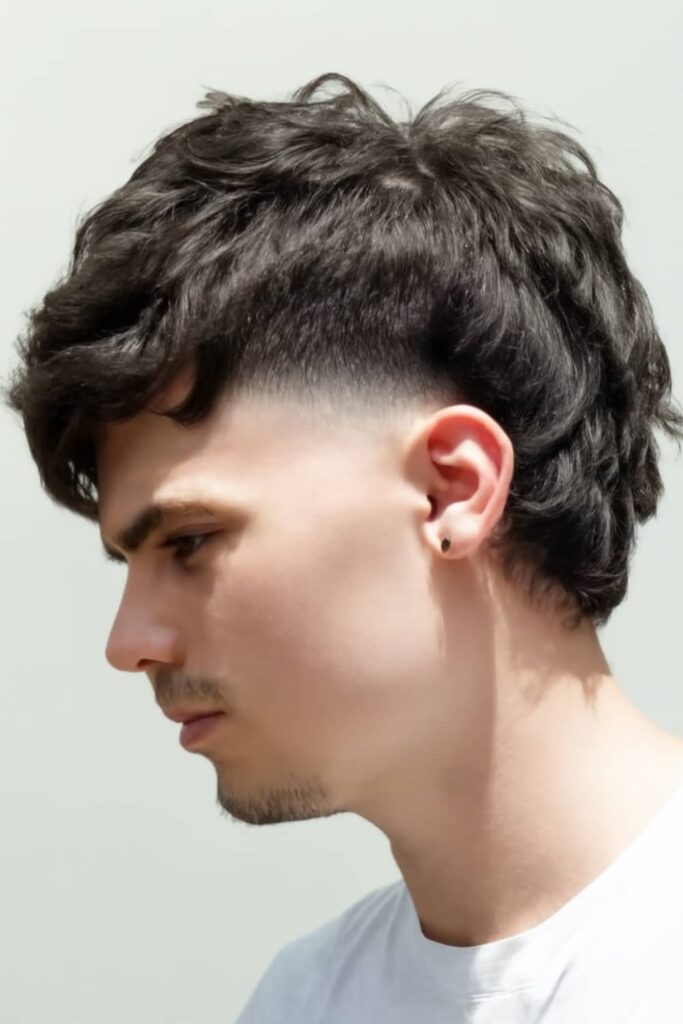 Modern Low Fade Mullet