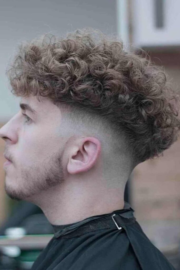 Low Taper Fade Curly Hair 21 Raincurve Curly Subtle Puff