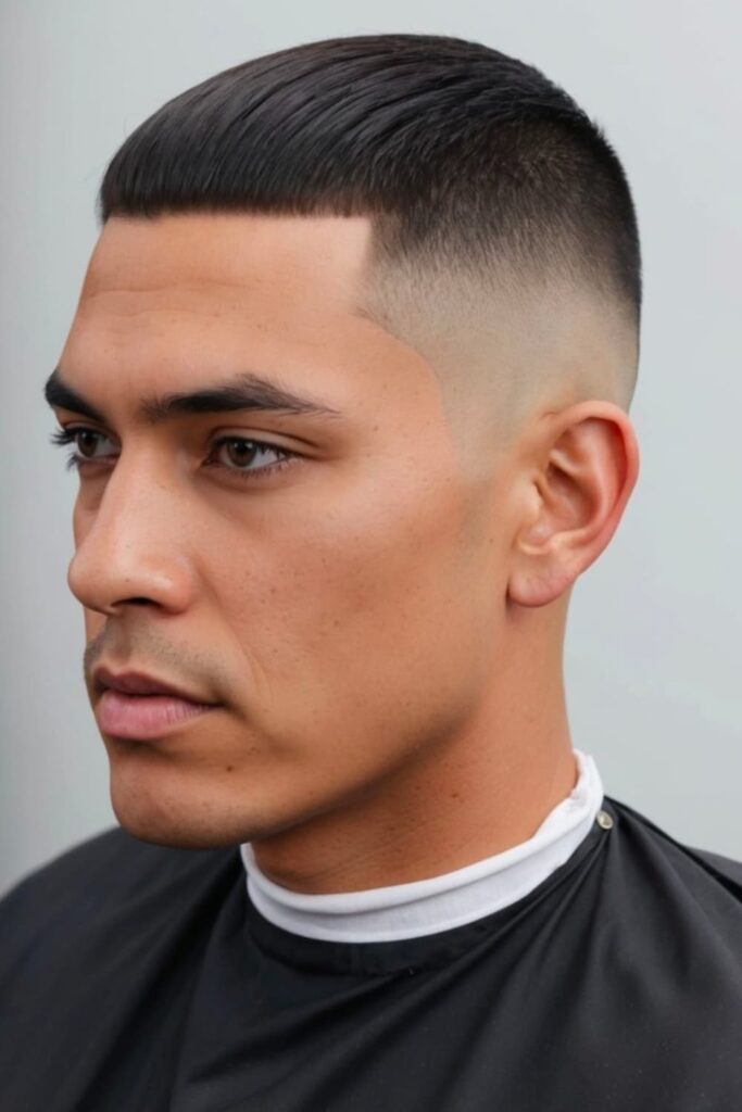 Low Taper Fade for Straight Hair 15 Refined Simplicity with Low Taper Fade