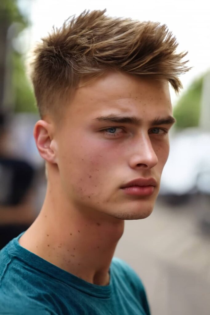 Low Taper Fade for Straight Hair 6 Sharp & Polished Low Taper Fade