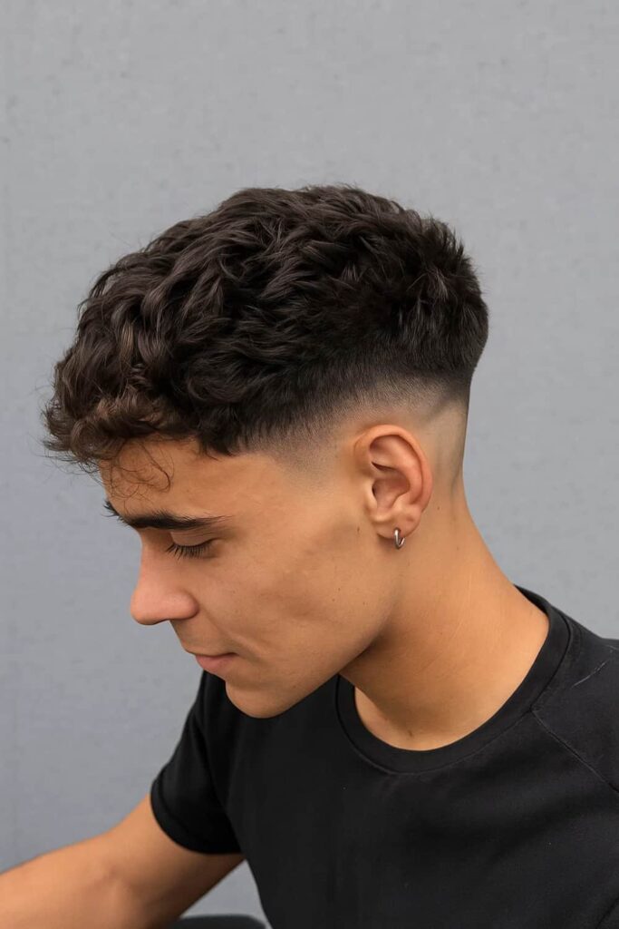 Short Messy Waves with Low Fade