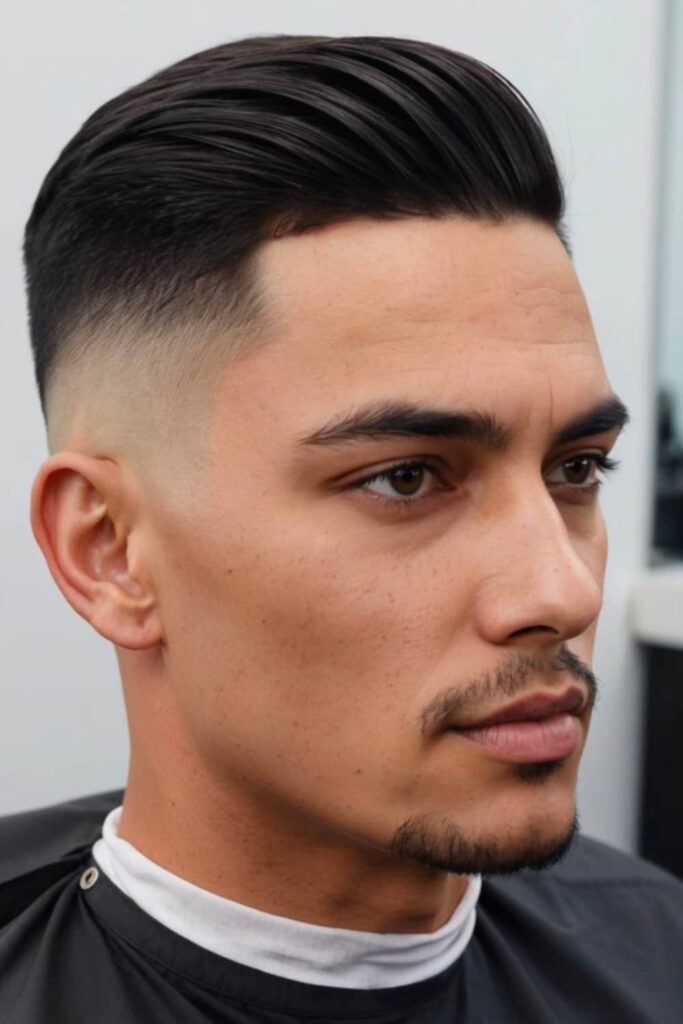Low Taper Fade for Straight Hair 13 Sleek Precision with Low Taper Fade