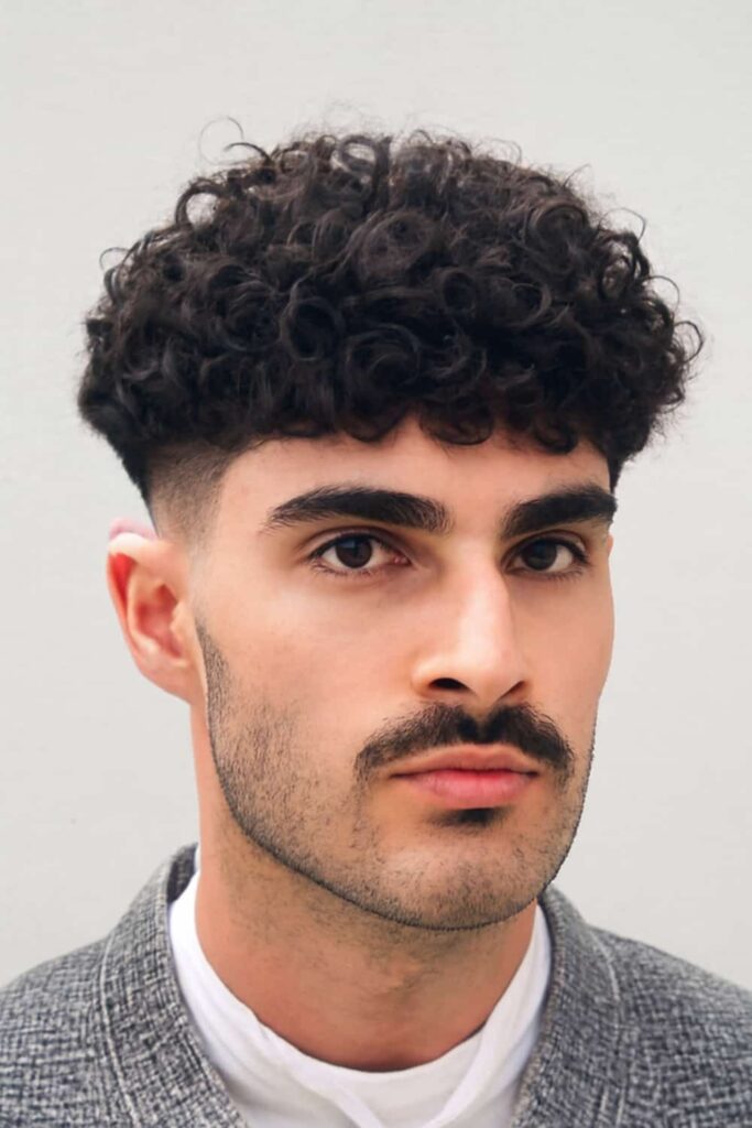Spiral Curls with Taper