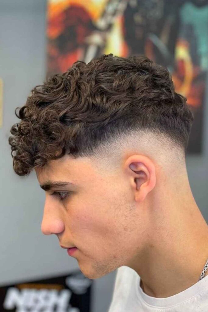 Low Taper Fade Curly Hair 29 Static Root Curly Drift