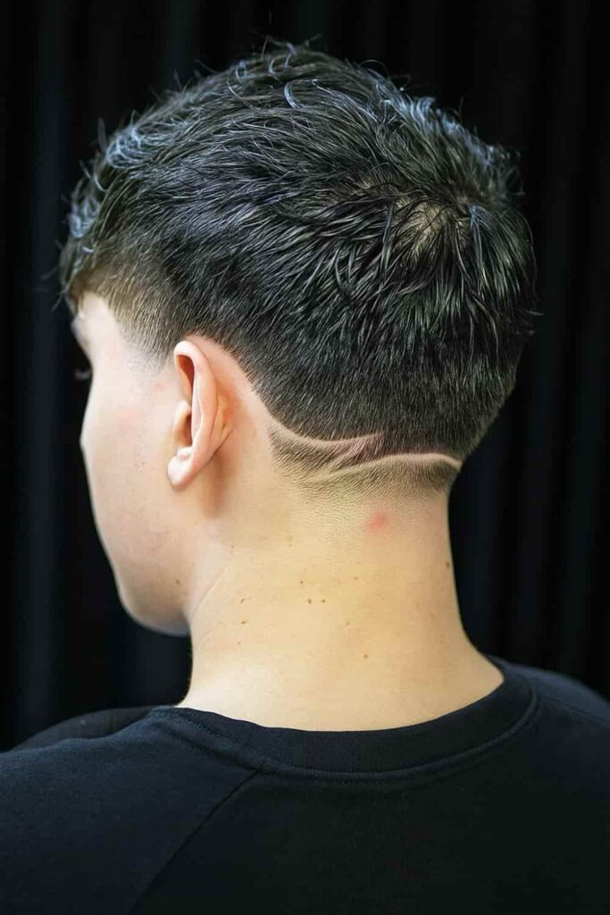 Stylish Low Taper Fade