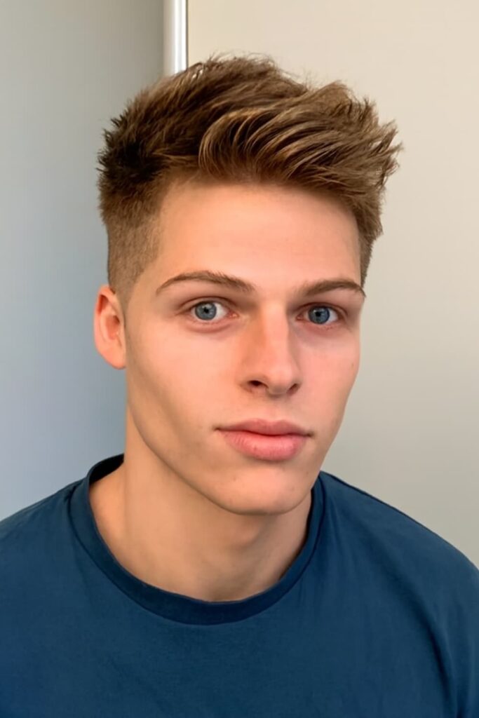 Tousled Taper Style