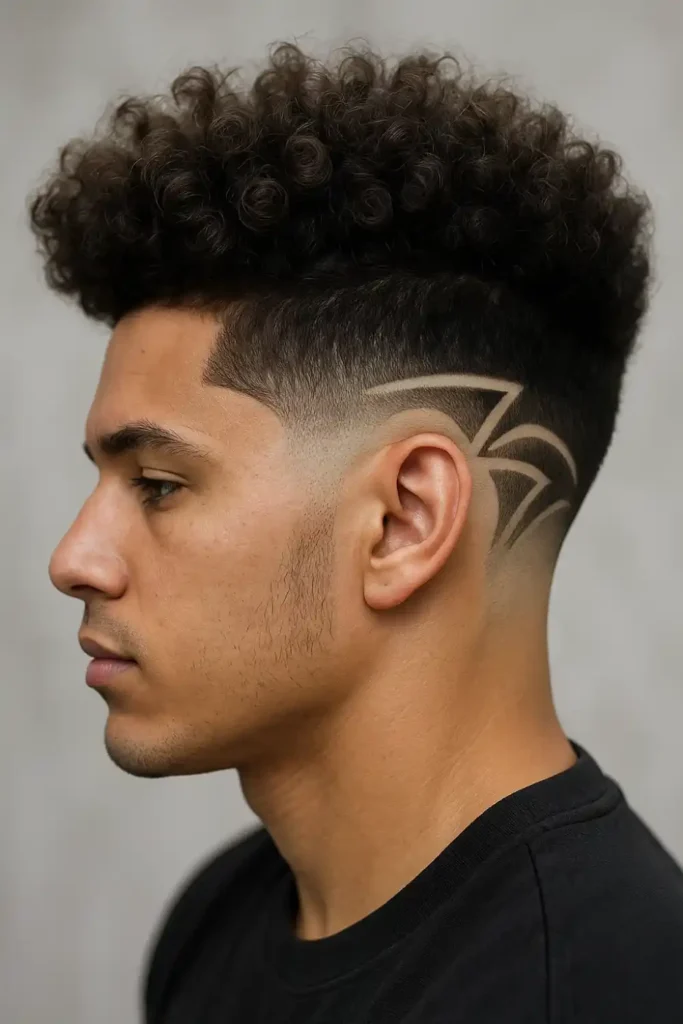 Blowout Low Fade with Fade Design