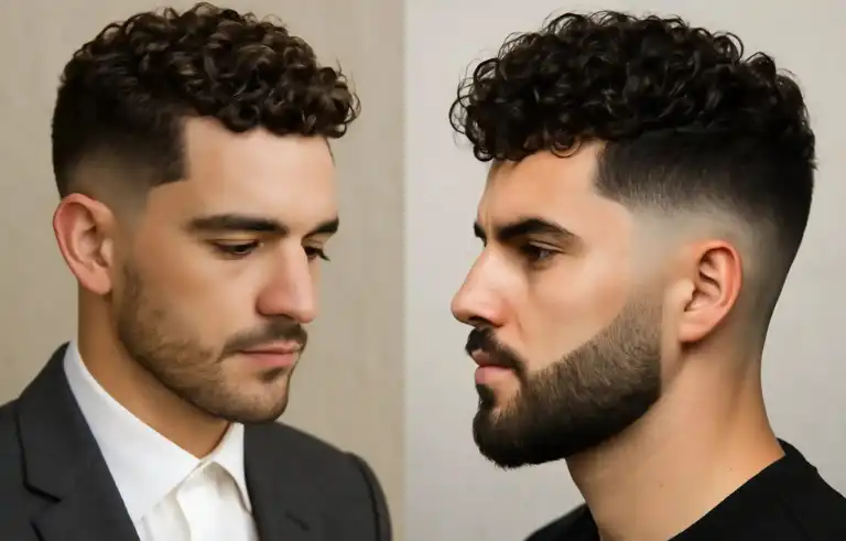 Blowout Low Taper Fade Curly Haircuts