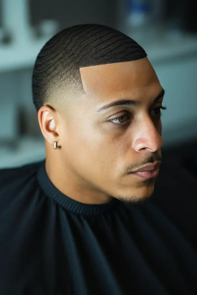 Buzz Cut Low Fade with Fade to Skin