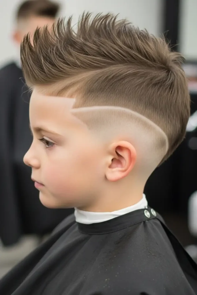 Faux Hawk Fade