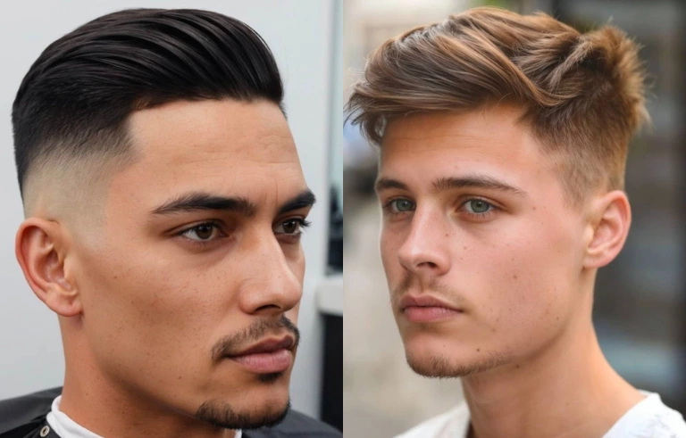 Stylish Low Taper Fade Haircuts for Straight Hair