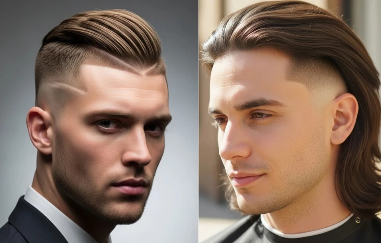 Low Taper Fade Haircuts for White Males